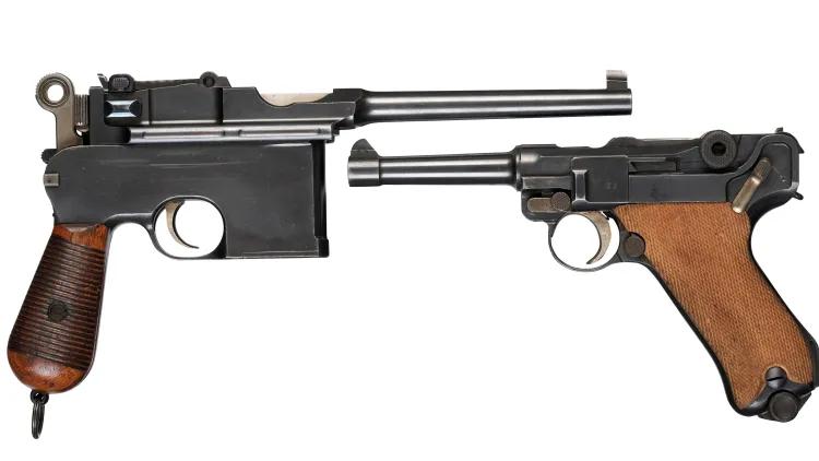 Two pistols 