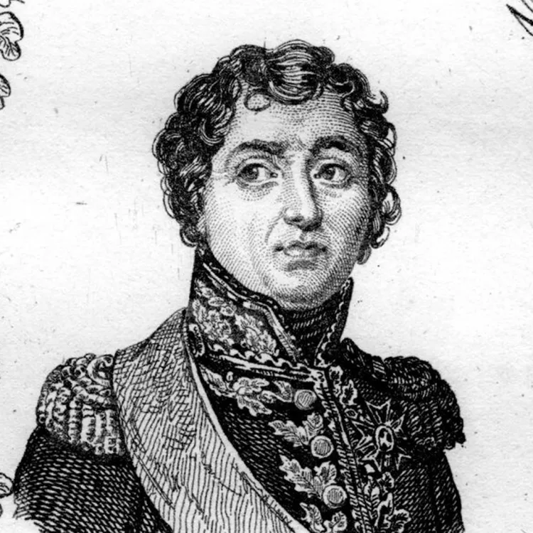 An engraving of Nicolas Soult 