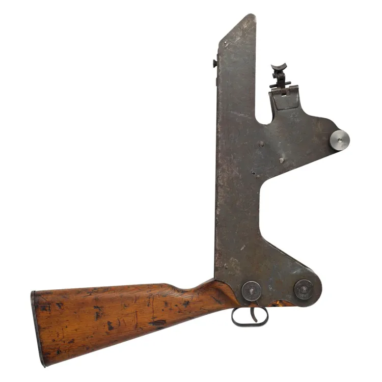 A periscope device attached to a buttstock