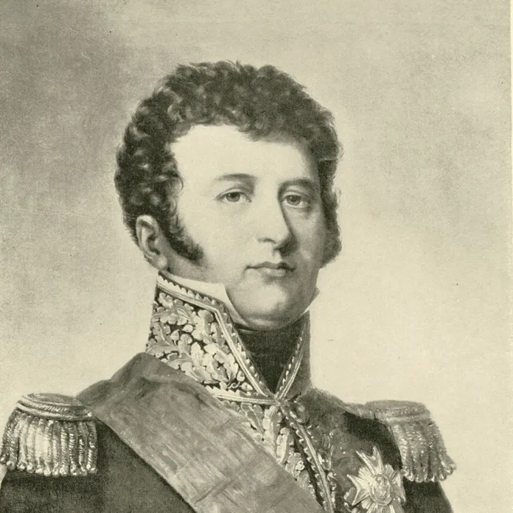 A photogravure of General Vandamme in the French Army of the North