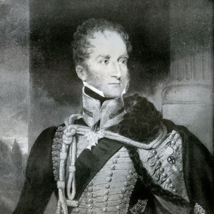 A portrait of Henry Paget, 2nd Earl of Uxbridge in military regalia