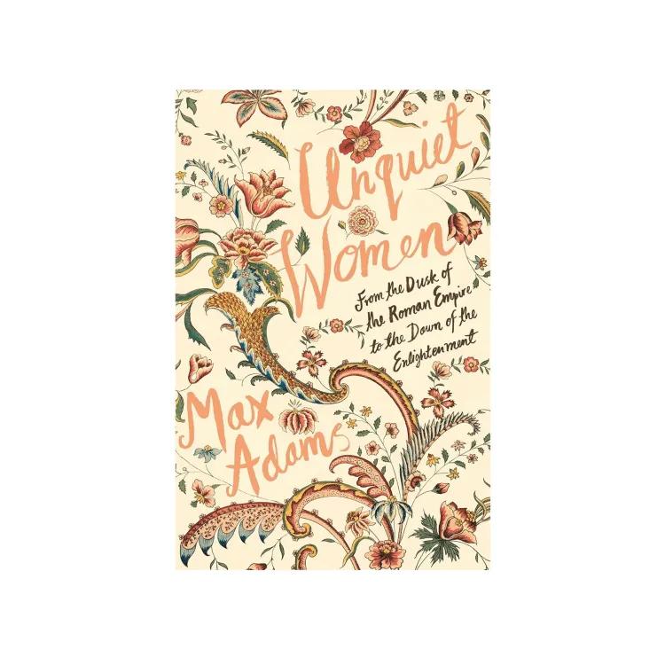 light yellow book cover decorated with colourful blossoming flowers