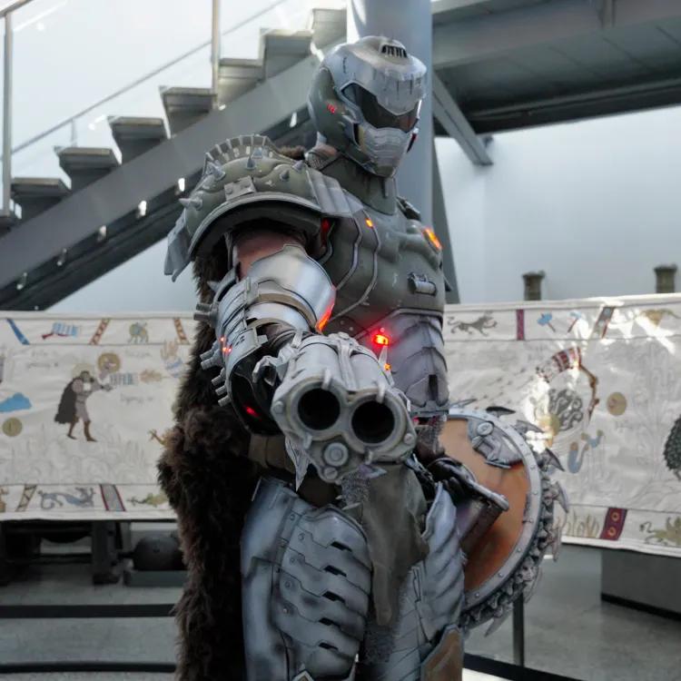DOOM Tapestry at the Royal Armouries
