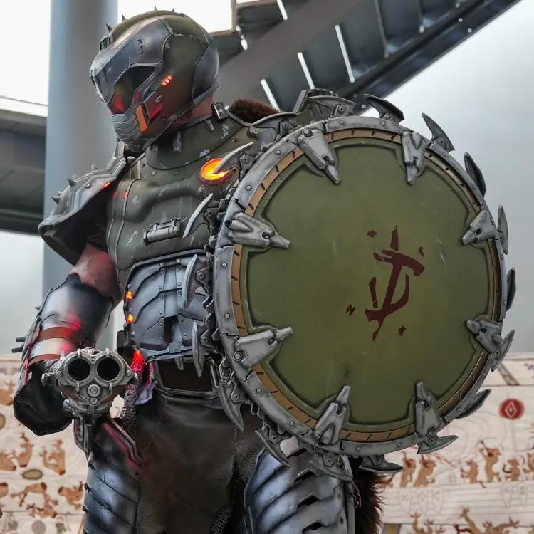 DOOM Tapestry at the Royal Armouries