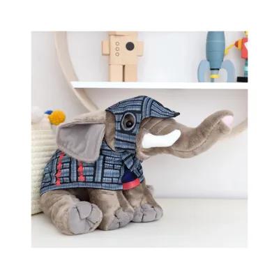 Soft toy elephant with full armour