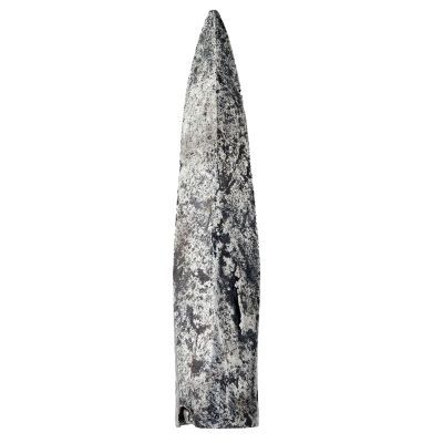Leaf shaped metal lance or pike point
