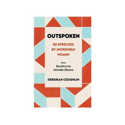 Book cover of a compilation of 50 inspiring speeches from extraordinary women, emphasizing their contributions and powerful messages