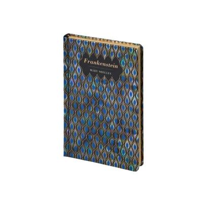 Frankenstein book cover with diamond pattern