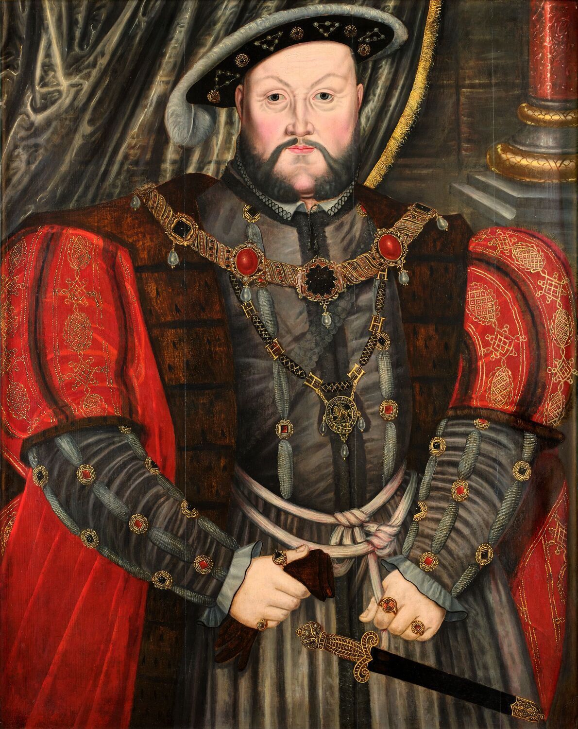 Henry VIII Portrait in colour