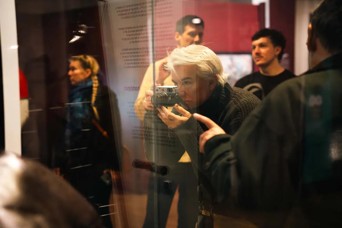 Baz Luhrmann research visit to the Royal Armouries