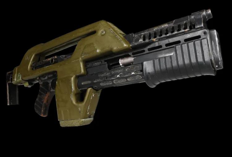 A prop pulse rifle