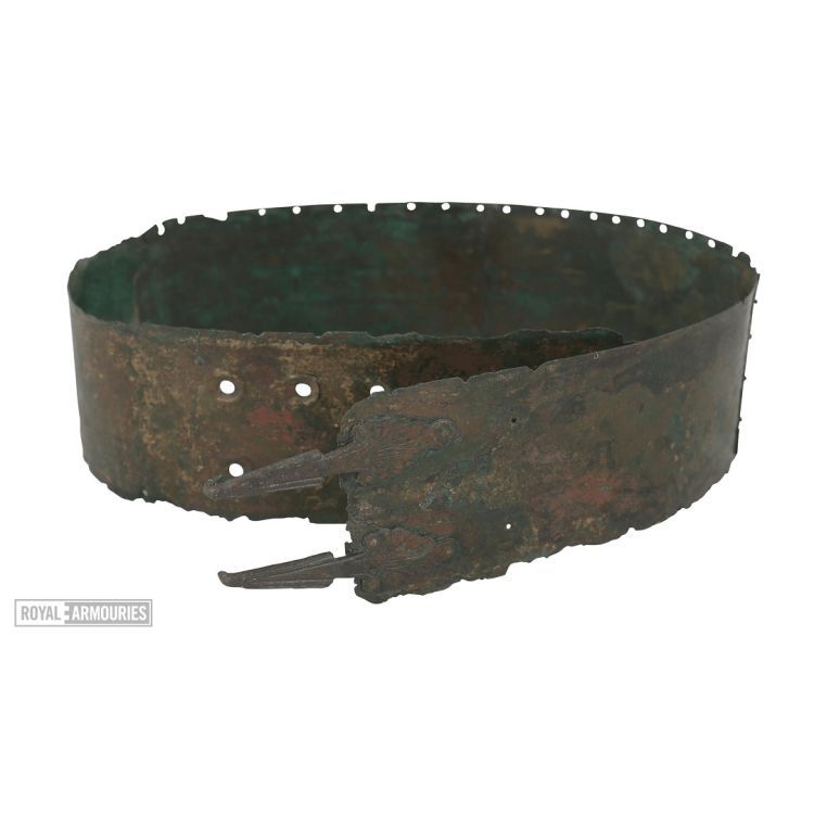 Ancient Greek Bronze belt that has oxidised with age