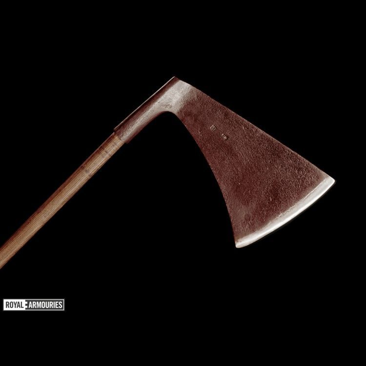 axe head with long shaft