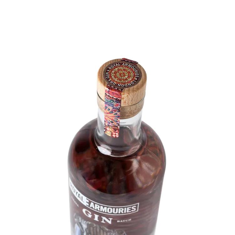 Royal Armouries Coastal Distillery gin bottle Top