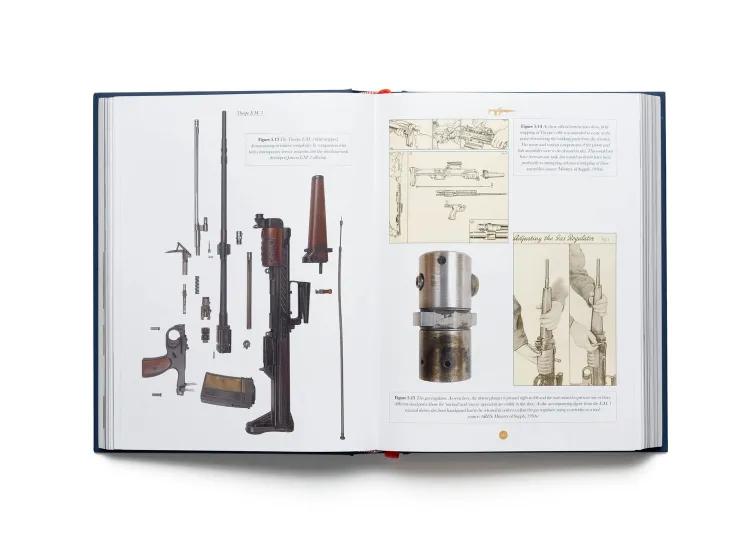 Open double page spread of Headstamp publication.