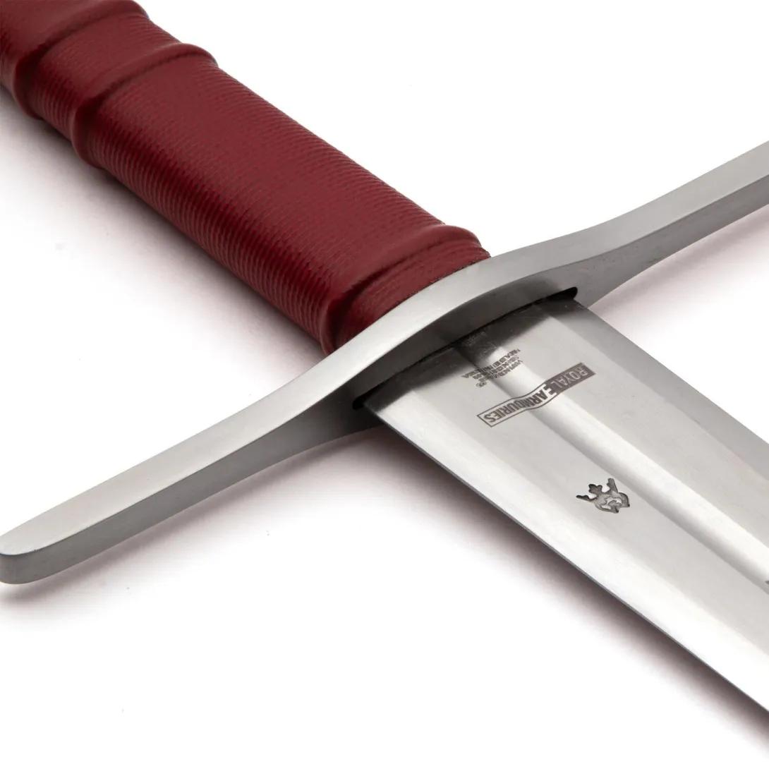 Windlass 14th-Century-Hand-and-a-half-Sword-cross-guard-detail