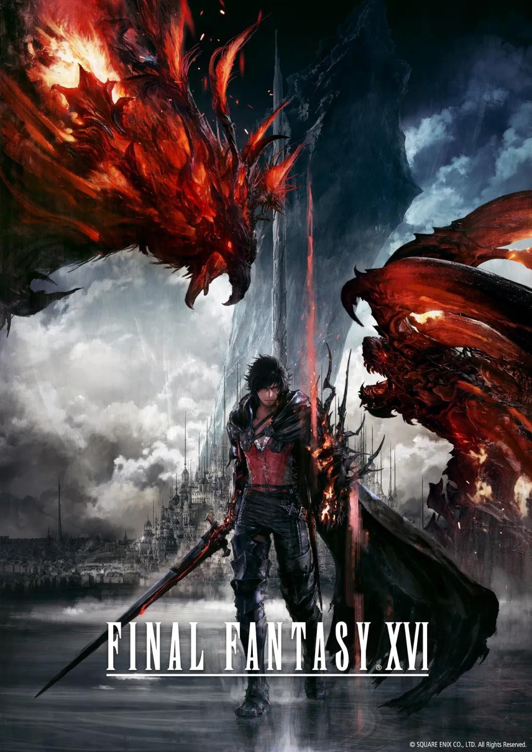 Final Fantasy 16 Video Game Key Art